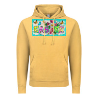 Vintage Mustard easter cross license plate template Vintage Hoodie - BarkalooDesign