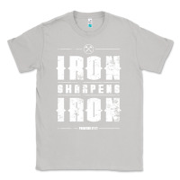 Moon Dust iron sharpens iron proverbs christian bible verse religious pullover h Classic Tee - linhVisuals