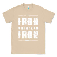 Mushroom iron sharpens iron proverbs christian bible verse religious pullover h Classic Tee - linhVisuals