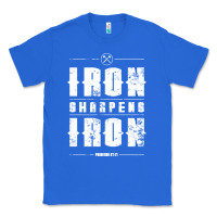 True Royal iron sharpens iron proverbs christian bible verse religious pullover h Classic Tee - linhVisuals