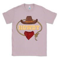 Lilac howdy shirt western rodeo country cowboy texan t shirt Classic Tee - linhVisuals
