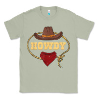 Matcha howdy shirt western rodeo country cowboy texan t shirt Classic Tee - linhVisuals