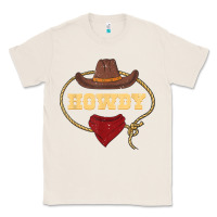 Natural howdy shirt western rodeo country cowboy texan t shirt Classic Tee - linhVisuals