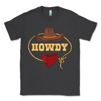 Smoke howdy shirt western rodeo country cowboy texan t shirt Classic Tee - linhVisuals