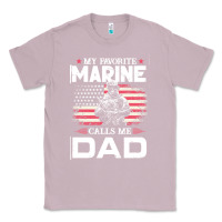 Lilac my favorite marine calls me dad t  shirt father's day flag my favorite Classic Tee - linhVisuals