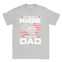Moon Dust my favorite marine calls me dad t  shirt father's day flag my favorite Classic Tee - linhVisuals
