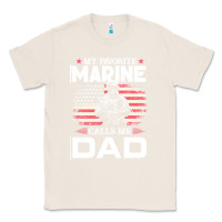 Natural my favorite marine calls me dad t  shirt father's day flag my favorite Classic Tee - linhVisuals