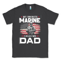 Smoke my favorite marine calls me dad t  shirt father's day flag my favorite Classic Tee - linhVisuals