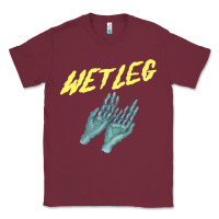Burgundy wetleg merch Classic Tee - linhVisuals