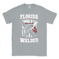 Heather Grey welding longsleeves t shirt florida fl american welder gifts Classic Tee - linhVisuals