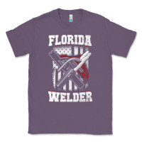 Lavender welding longsleeves t shirt florida fl american welder gifts Classic Tee - linhVisuals