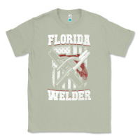 Matcha welding longsleeves t shirt florida fl american welder gifts Classic Tee - linhVisuals