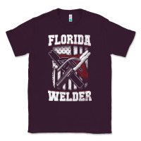 Plum welding longsleeves t shirt florida fl american welder gifts Classic Tee - linhVisuals