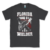 Smoke welding longsleeves t shirt florida fl american welder gifts Classic Tee - linhVisuals