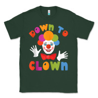 Sports Green down to clown funny circus tank top Classic Tee - linhVisuals