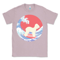 Lilac bedlington terrier t  shirt bedlington terrier gifts   ocean waves sur Classic Tee - linhVisuals