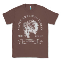 Chestnut blackfoot tribe native american indian pride respect darker t shirt Classic Tee - linhVisuals