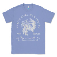 Colony Blue blackfoot tribe native american indian pride respect darker t shirt Classic Tee - linhVisuals