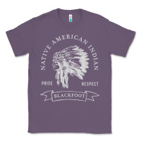 Lavender blackfoot tribe native american indian pride respect darker t shirt Classic Tee - linhVisuals