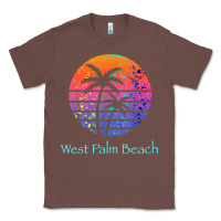 Chestnut west palm beach tropical t shirt for family vacations Classic Tee - linhVisuals