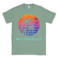 Sage west palm beach tropical t shirt for family vacations Classic Tee - linhVisuals