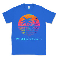 True Royal west palm beach tropical t shirt for family vacations Classic Tee - linhVisuals