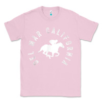 Bubblegum Pink del mar california horse racing t shirt Classic Tee - linhVisuals