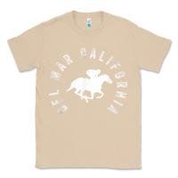 Mushroom del mar california horse racing t shirt Classic Tee - linhVisuals