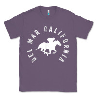 Lavender del mar california horse racing t shirt Classic Tee - linhVisuals