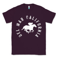 Plum del mar california horse racing t shirt Classic Tee - linhVisuals