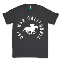 Smoke del mar california horse racing t shirt Classic Tee - linhVisuals