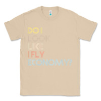Mushroom do i look like i fly economy   funny vintage retro premium t shirt Classic Tee - linhVisuals