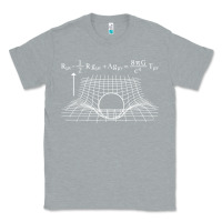 Heather Grey einstein’s field equations science geek gift idea math lover t shirt Classic Tee - linhVisuals
