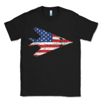 Black f 117 stealth nighthawk aircraft american flag f117 t shirt Classic Tee - linhVisuals