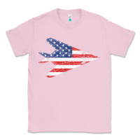Bubblegum Pink f 117 stealth nighthawk aircraft american flag f117 t shirt Classic Tee - linhVisuals