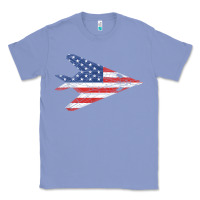 Colony Blue f 117 stealth nighthawk aircraft american flag f117 t shirt Classic Tee - linhVisuals