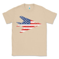 Mushroom f 117 stealth nighthawk aircraft american flag f117 t shirt Classic Tee - linhVisuals
