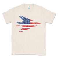 Natural f 117 stealth nighthawk aircraft american flag f117 t shirt Classic Tee - linhVisuals