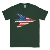 Sports Green f 117 stealth nighthawk aircraft american flag f117 t shirt Classic Tee - linhVisuals