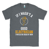 Charcoal Heather electrician gifts for men & funny electrical design t shirt Classic Tee - linhVisuals