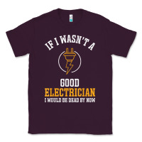 Plum electrician gifts for men & funny electrical design t shirt Classic Tee - linhVisuals