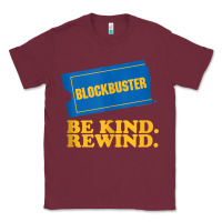 Burgundy blockbuster be kind rewind tank top Classic Tee - linhVisuals