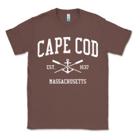 Chestnut cape cod ma vintage crossed oars & boat anchor sports sweatshirt Classic Tee - linhVisuals