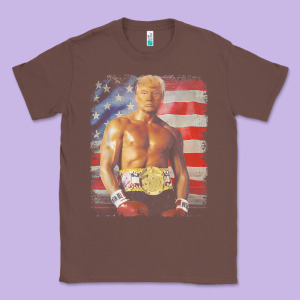 Funny Boxer Trump Trump Rocky Meme T Shirt Classic Tee Designed By Linhvisuals