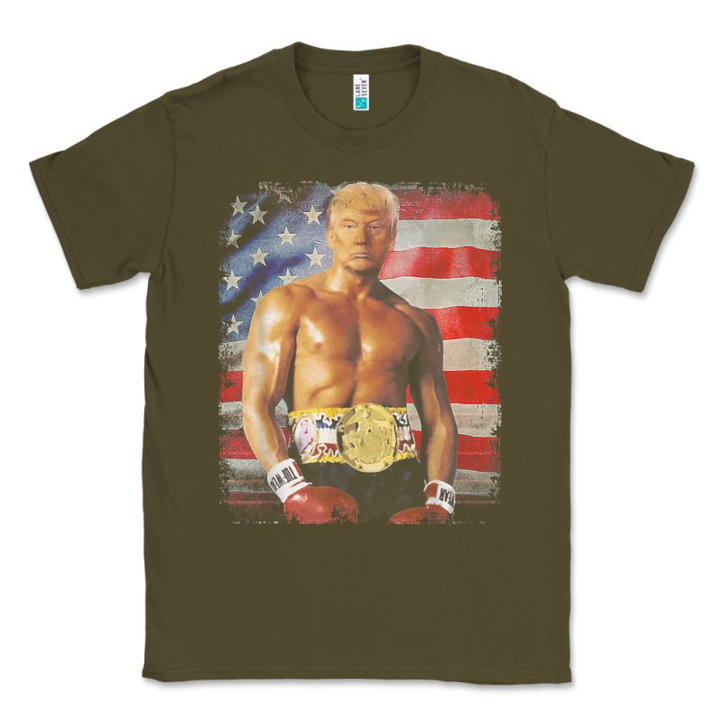 Funny Boxer Trump Trump Rocky Meme T Shirt Classic Tee by linhVisuals | Teevron