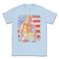 Dusty Blue funny boxer trump trump rocky meme t shirt Classic Tee - linhVisuals