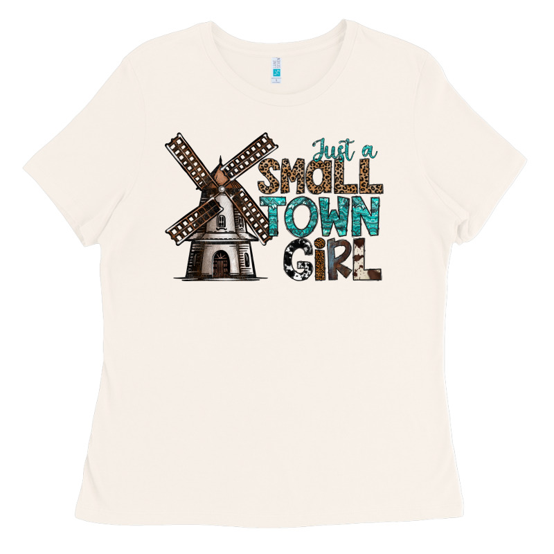 Just A Small Town Girl Ladies Tee by SublimationCraftShop | Teevron