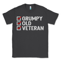 Smoke grumpy old veteran patriotic american military veteran t shirt Classic Tee - linhVisuals