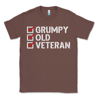Chestnut grumpy old veteran patriotic american military veteran t shirt Classic Tee - linhVisuals