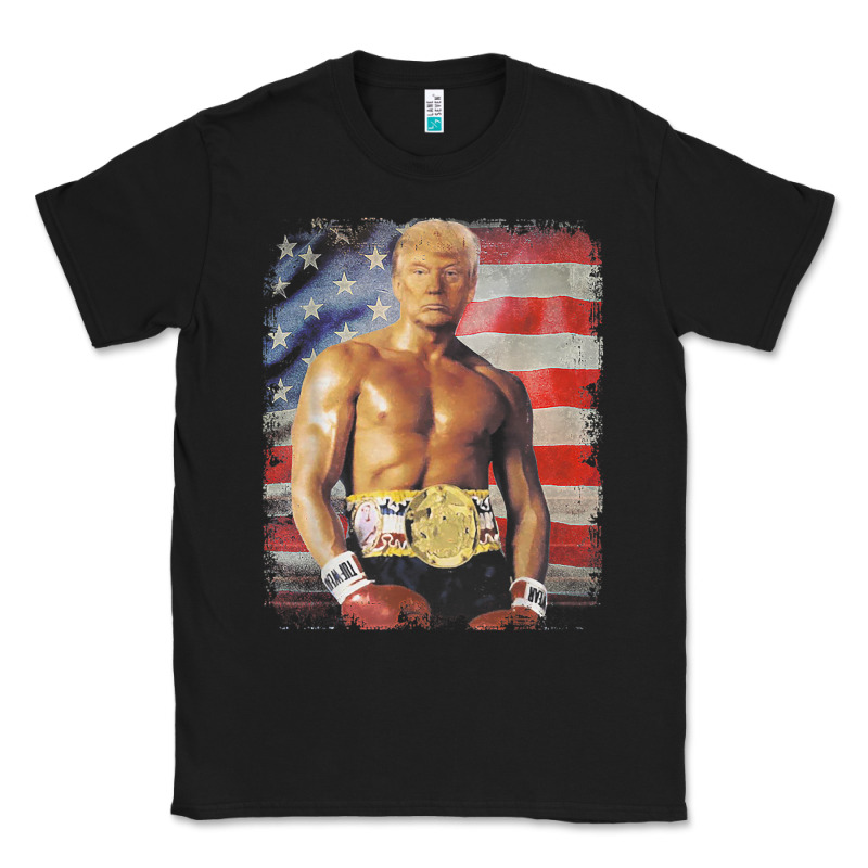 Funny Boxer Trump Trump Rocky Meme T Shirt Classic Tee by linhVisuals | Teevron